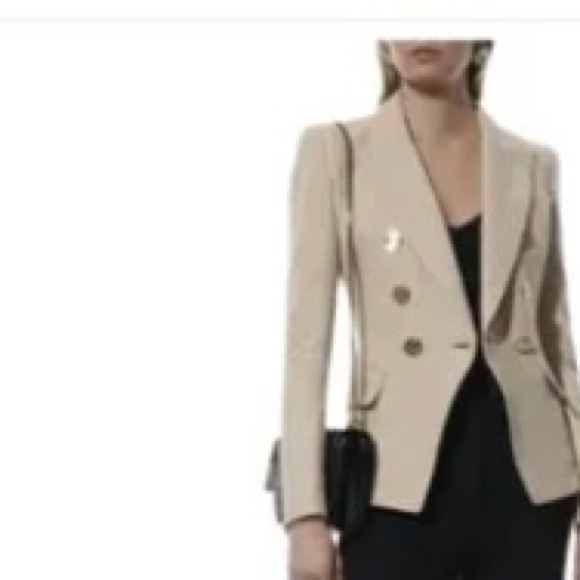 Balmain Monogramed Jacquard Cotton Jacket, regular retail $2,695 - Picture 2 of 4